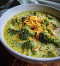 crockpot broccoli cheddar soup