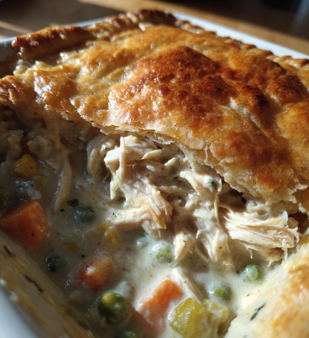 crockpot chicken pot pie