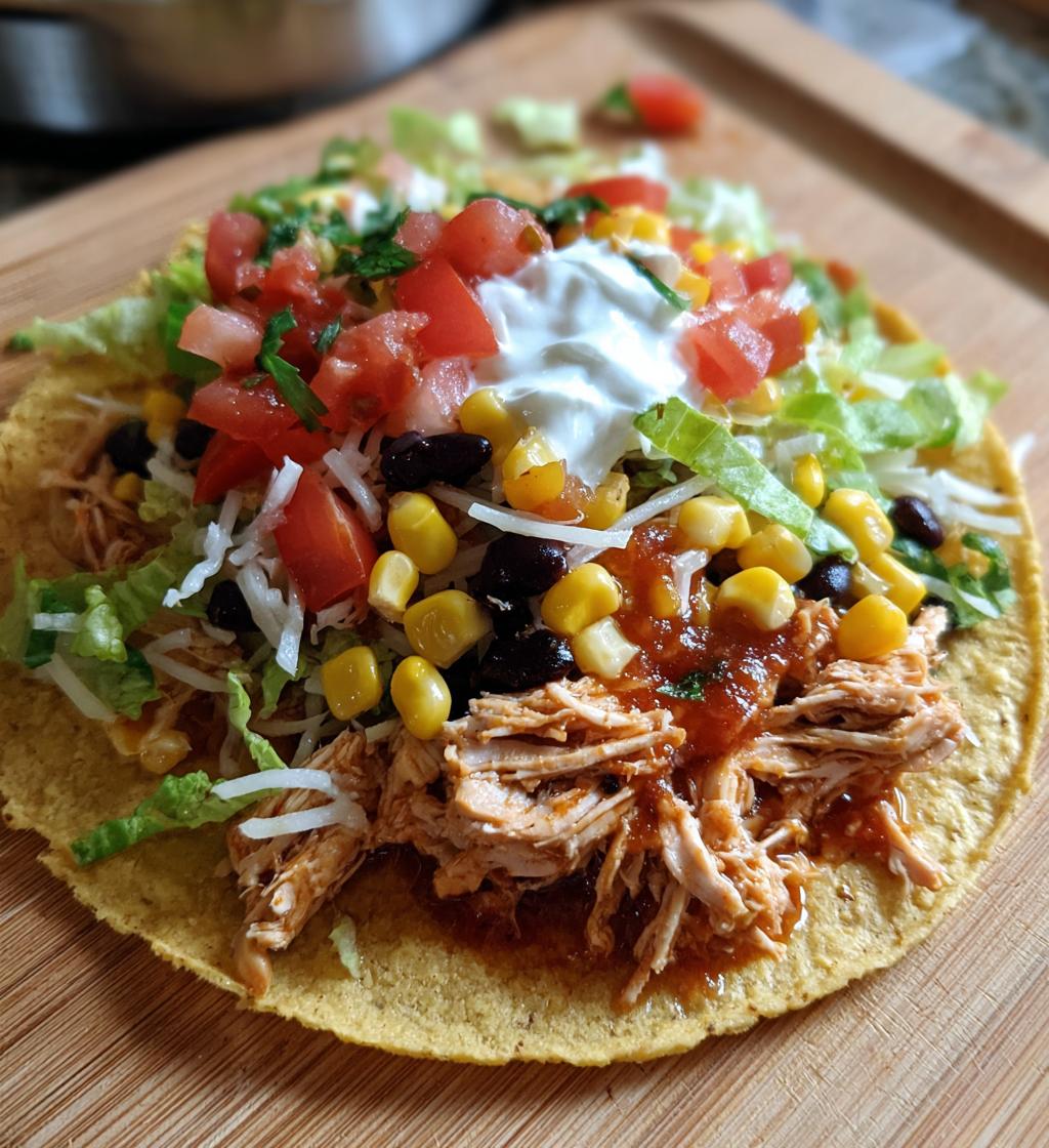 crockpot chicken tacos