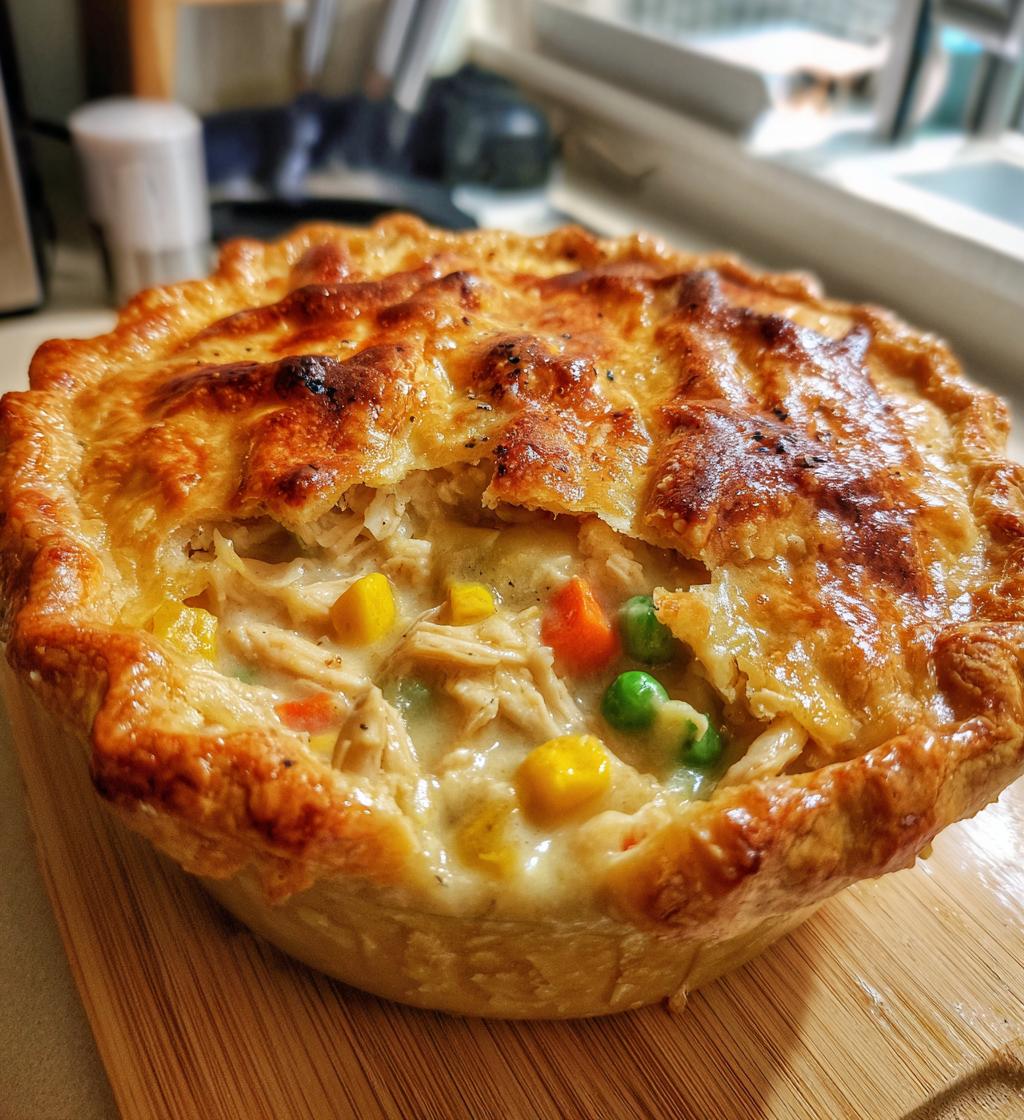 delicious chicken pot pi