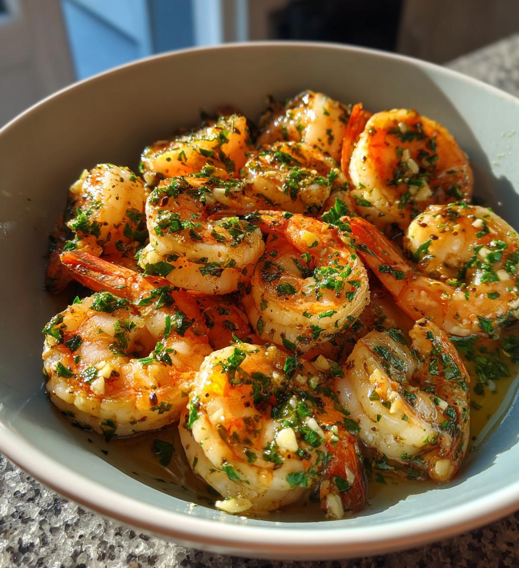 delicious sauteed shrimp