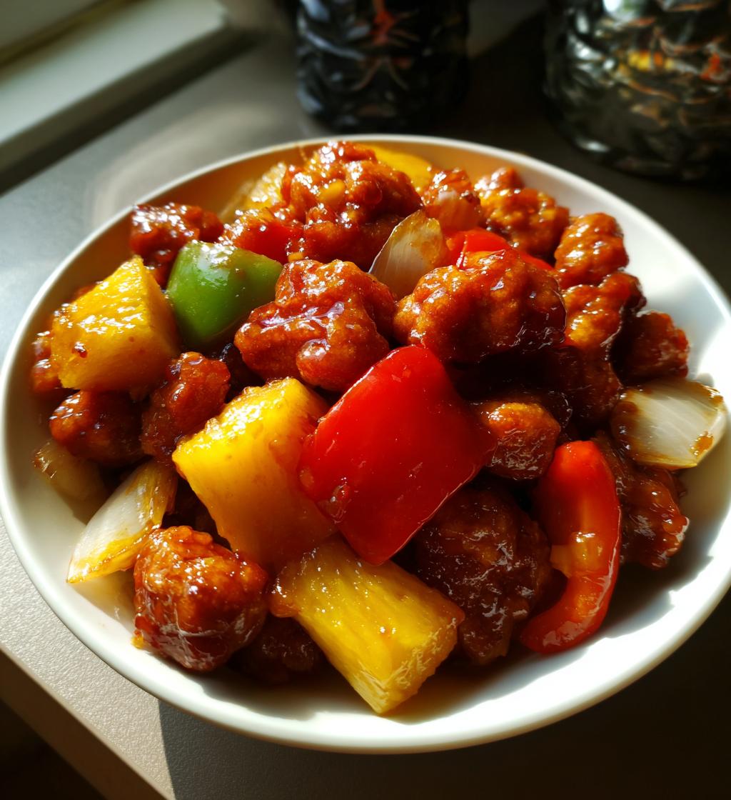 easy baked sweet and sour chicken recipe - detail 1