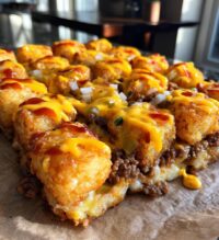 easy big mac tater tot casserole