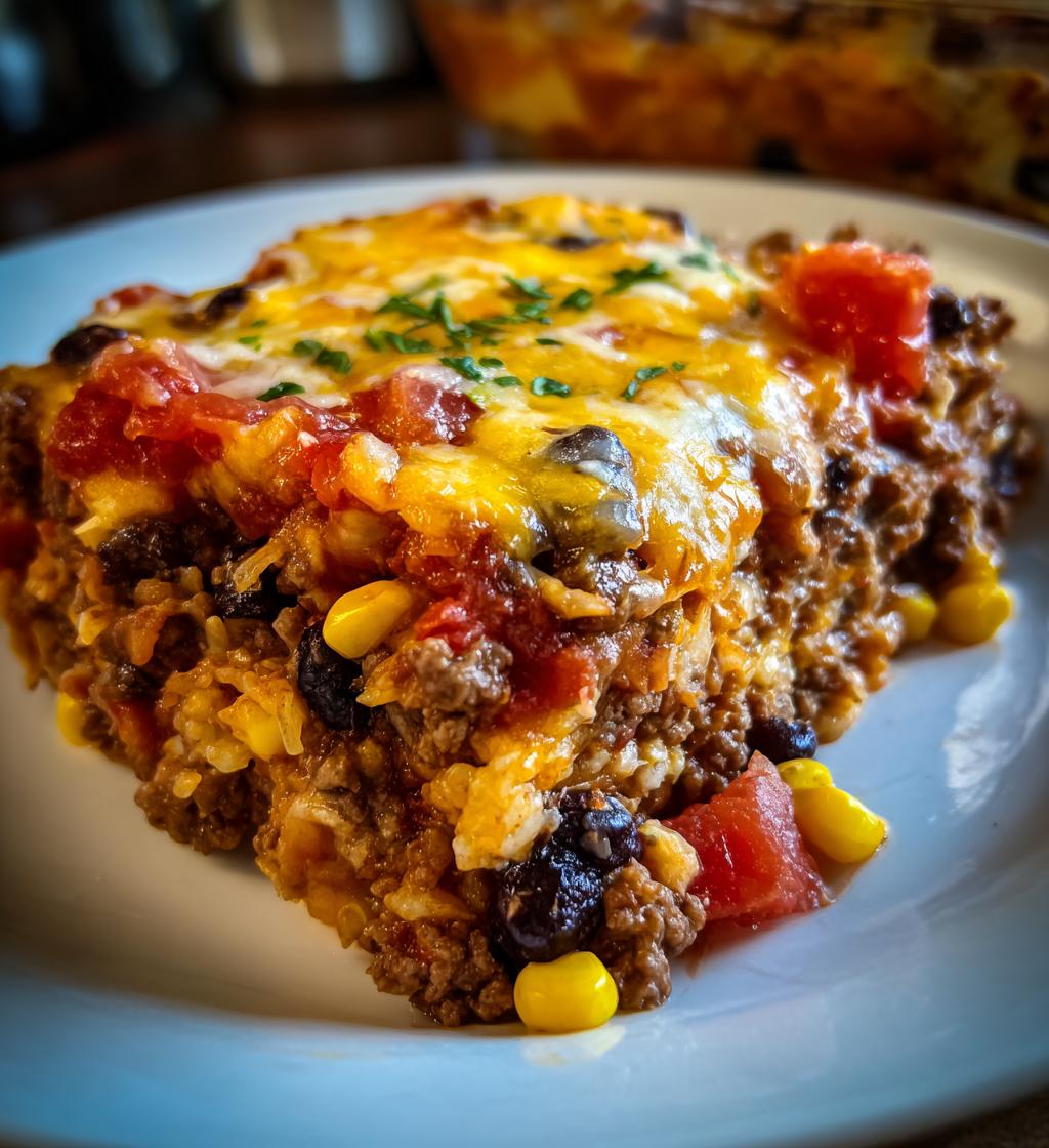 easy burrito casserole