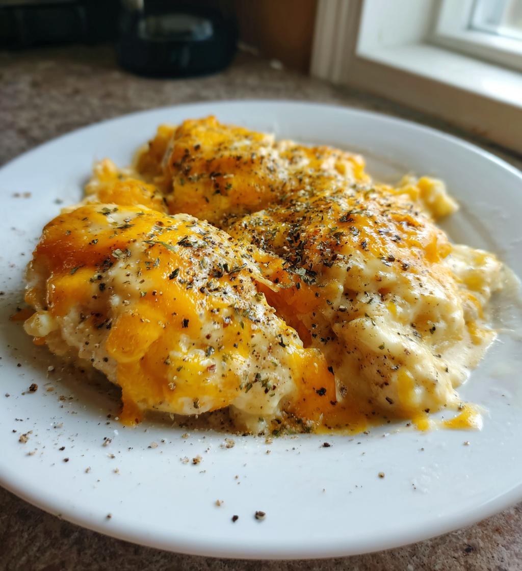 easy crockpot creamy ranch chicken