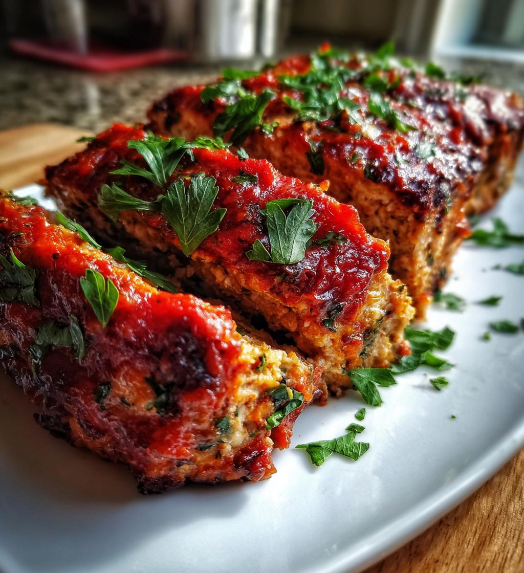 easy italian meatloaf - detail 1