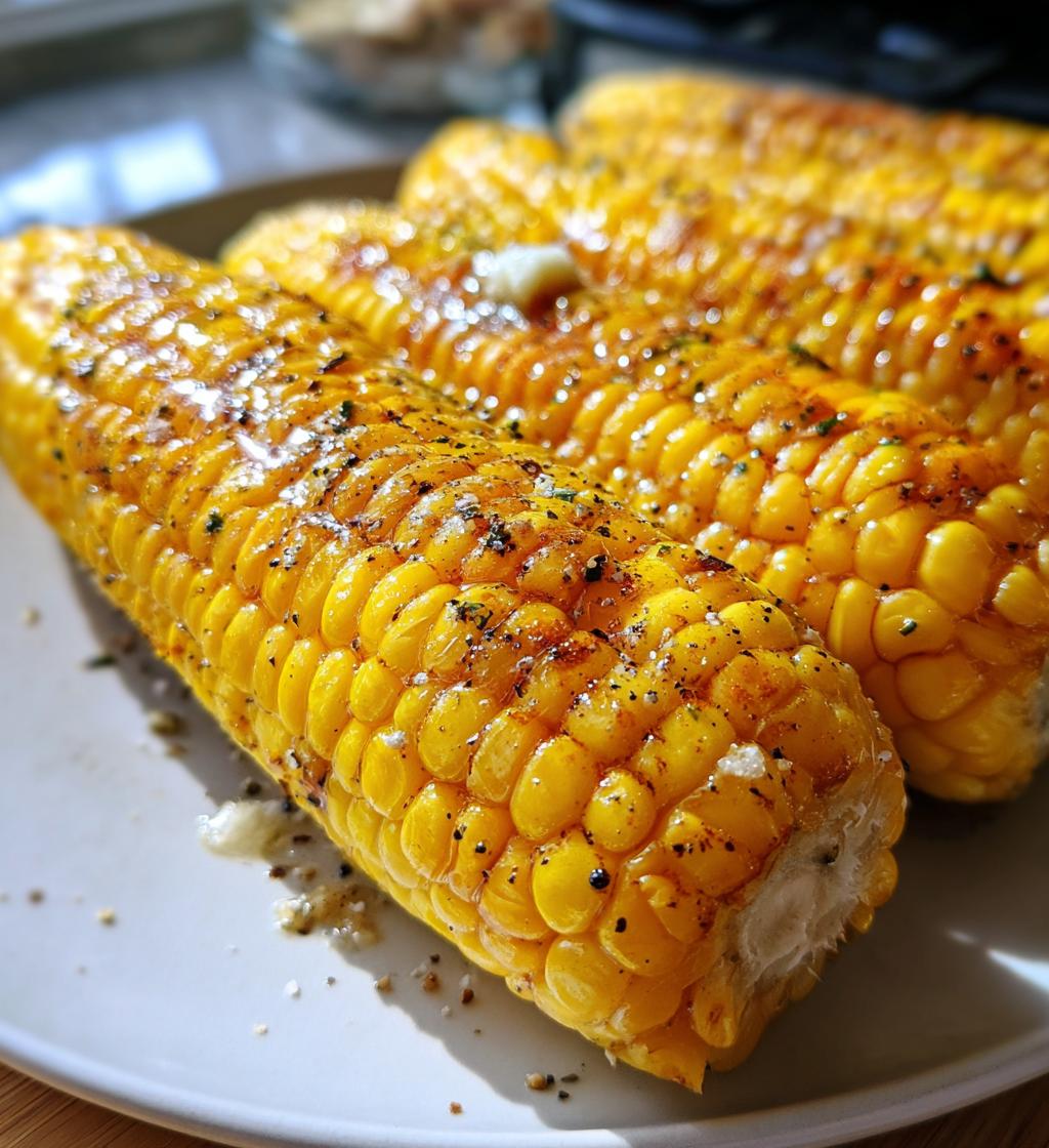 easy oven roasted corn on the cob