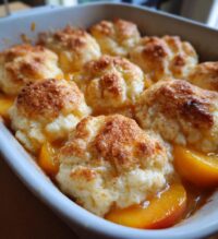 easy peach dumplings