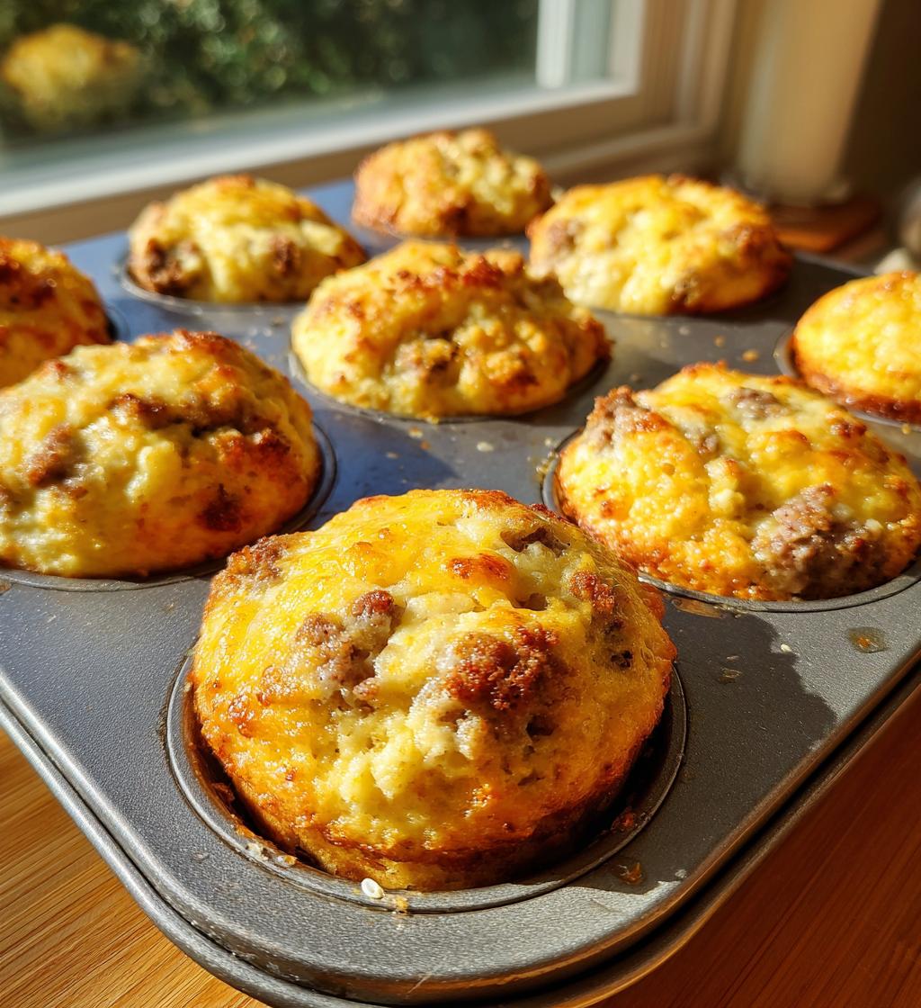 easy sausage muffins