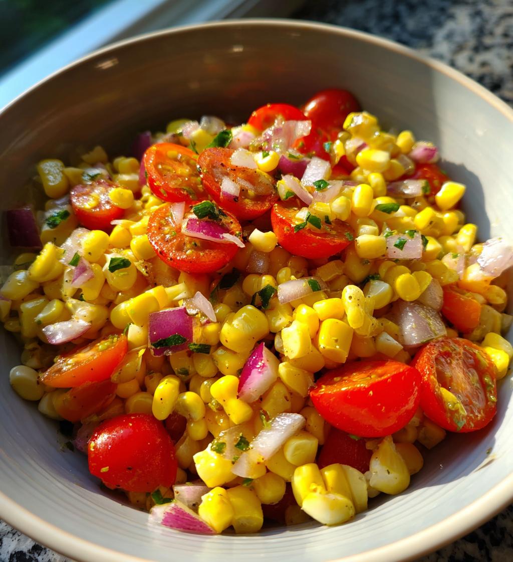 easy summer corn salad