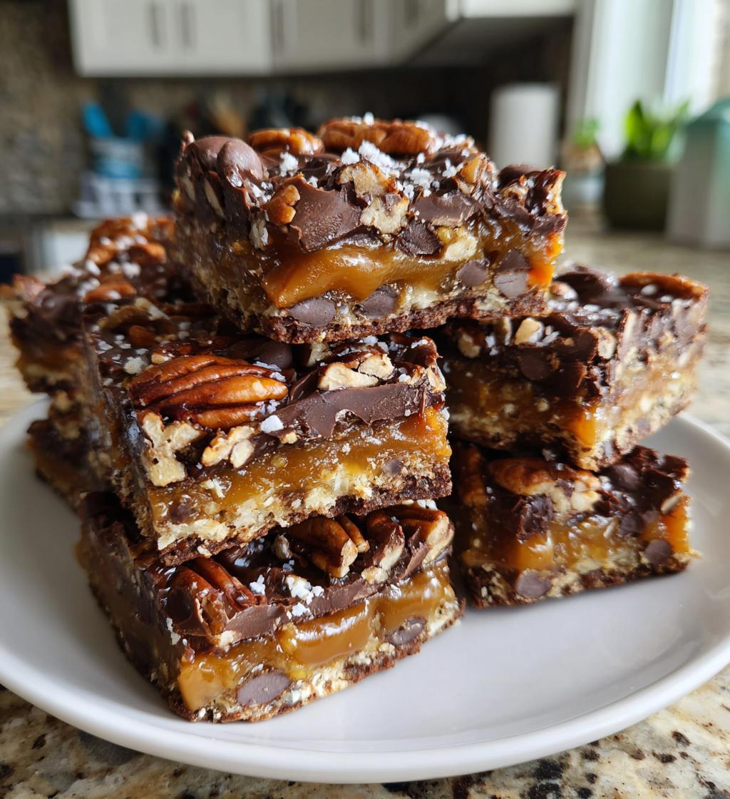 easy turtle bars recipe