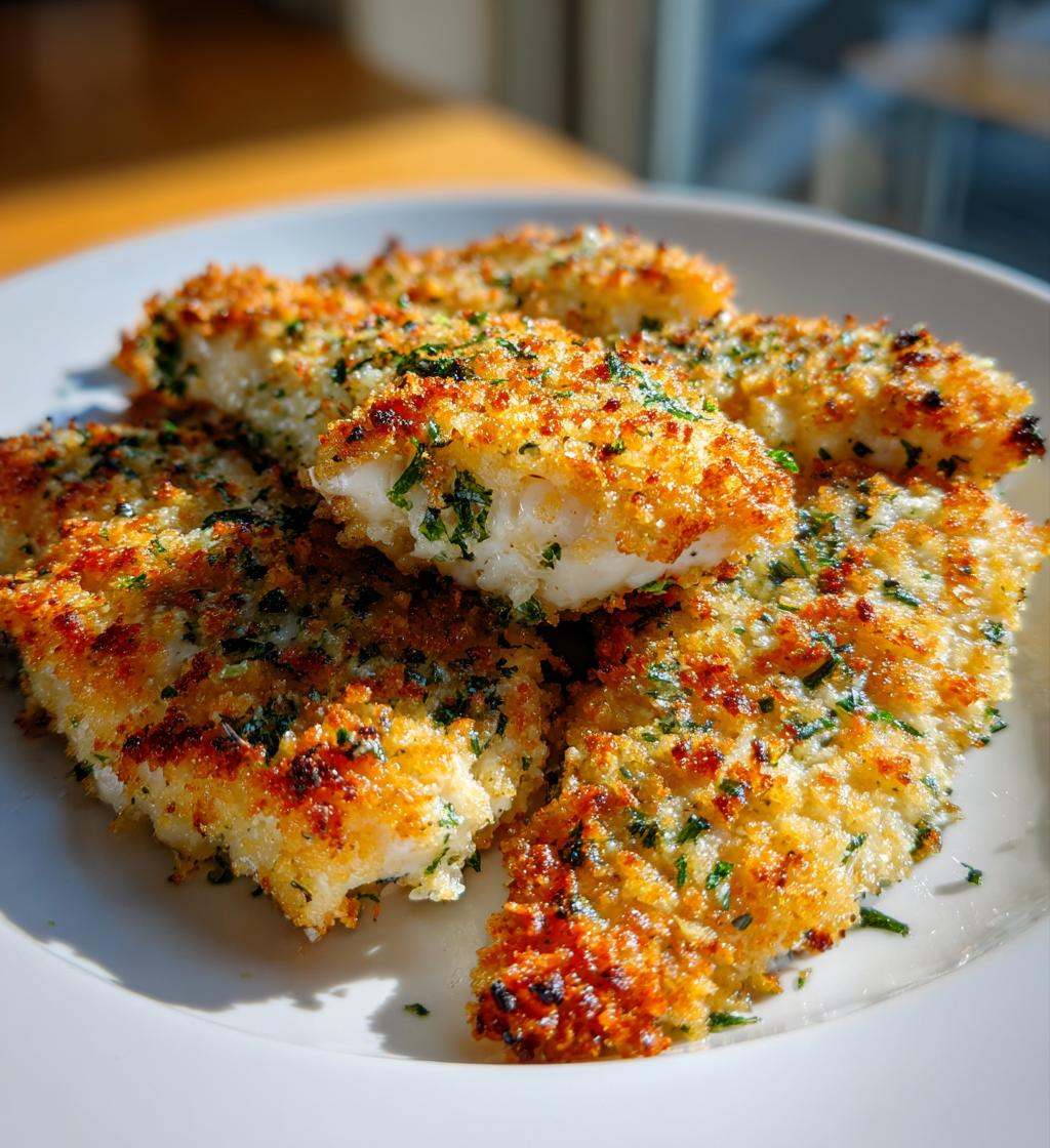 fast and easy parmesan crusted tilapia recipe