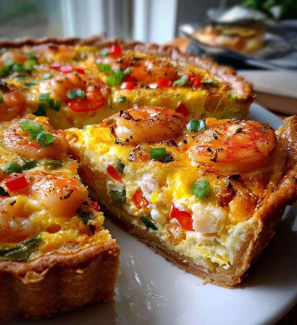 florida shrimp pie - detail 1