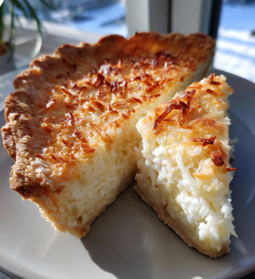 french coconut pie