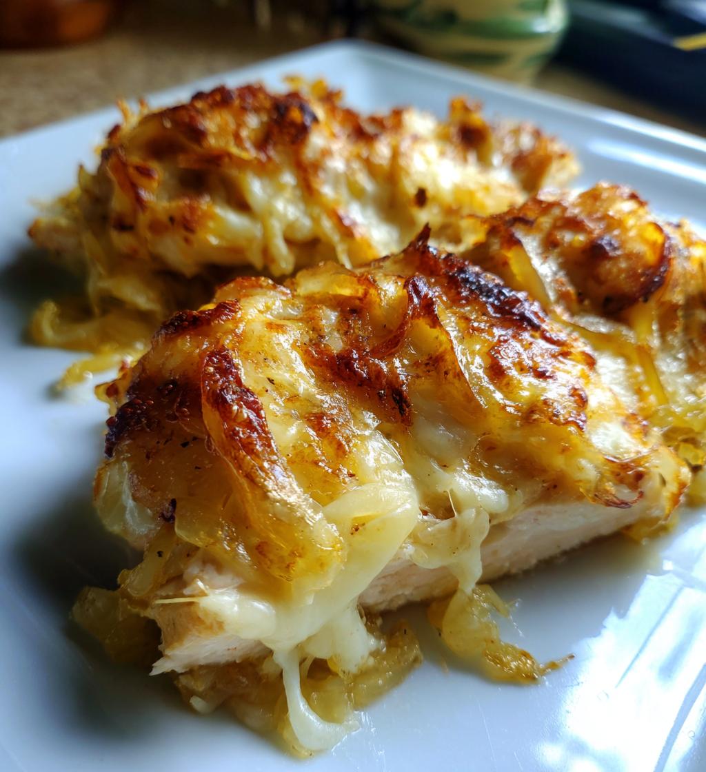 french onion chicken bake 2