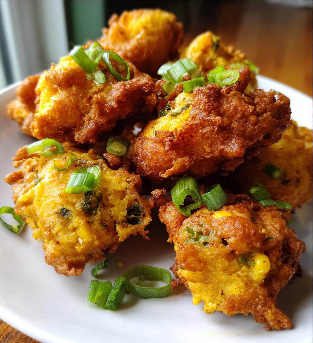 fried cornbread fritters