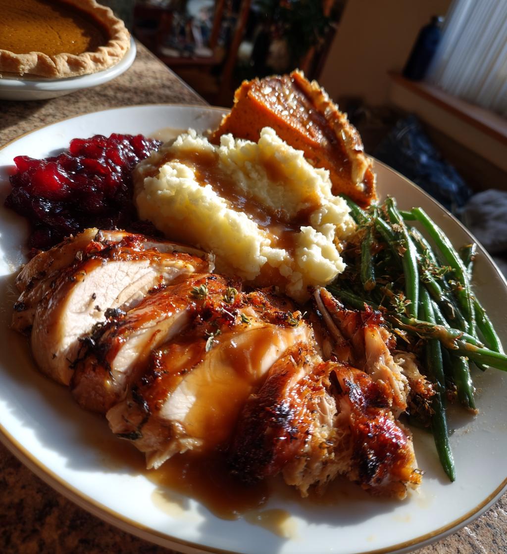 garage thanksgiving dinner