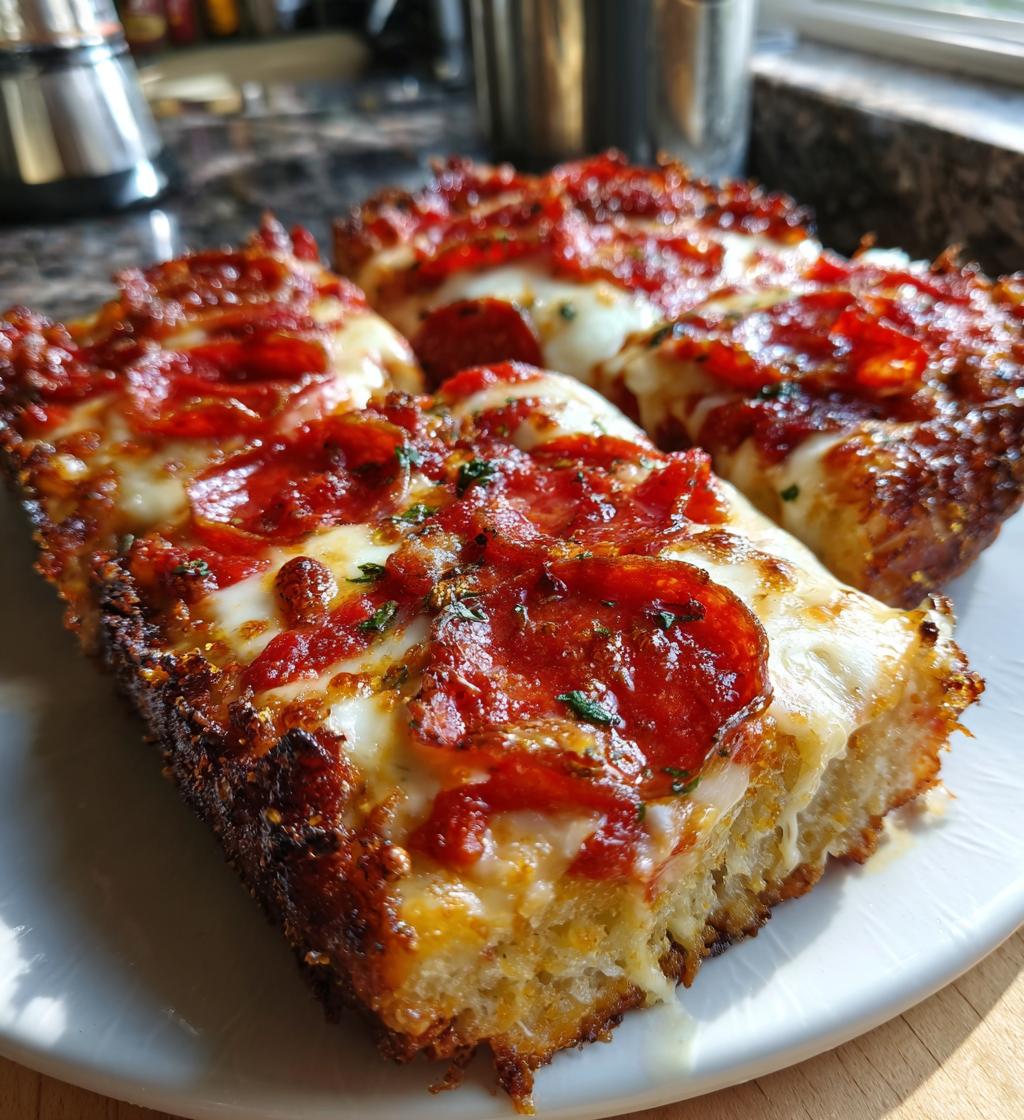 garlic bread pizza
