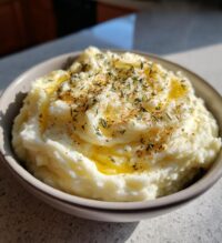 garlic parmesan mashed potatoes