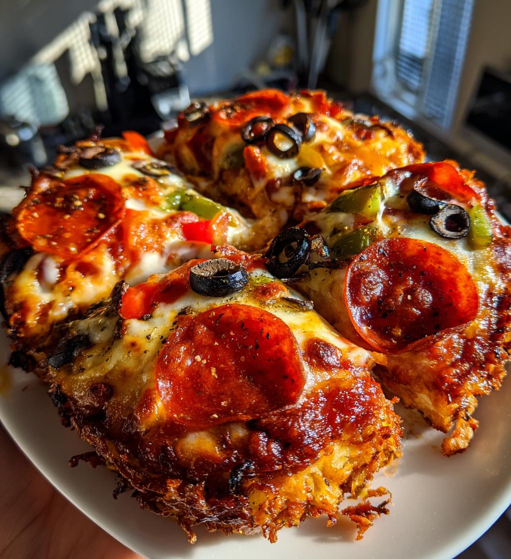 garlic toast pizzas