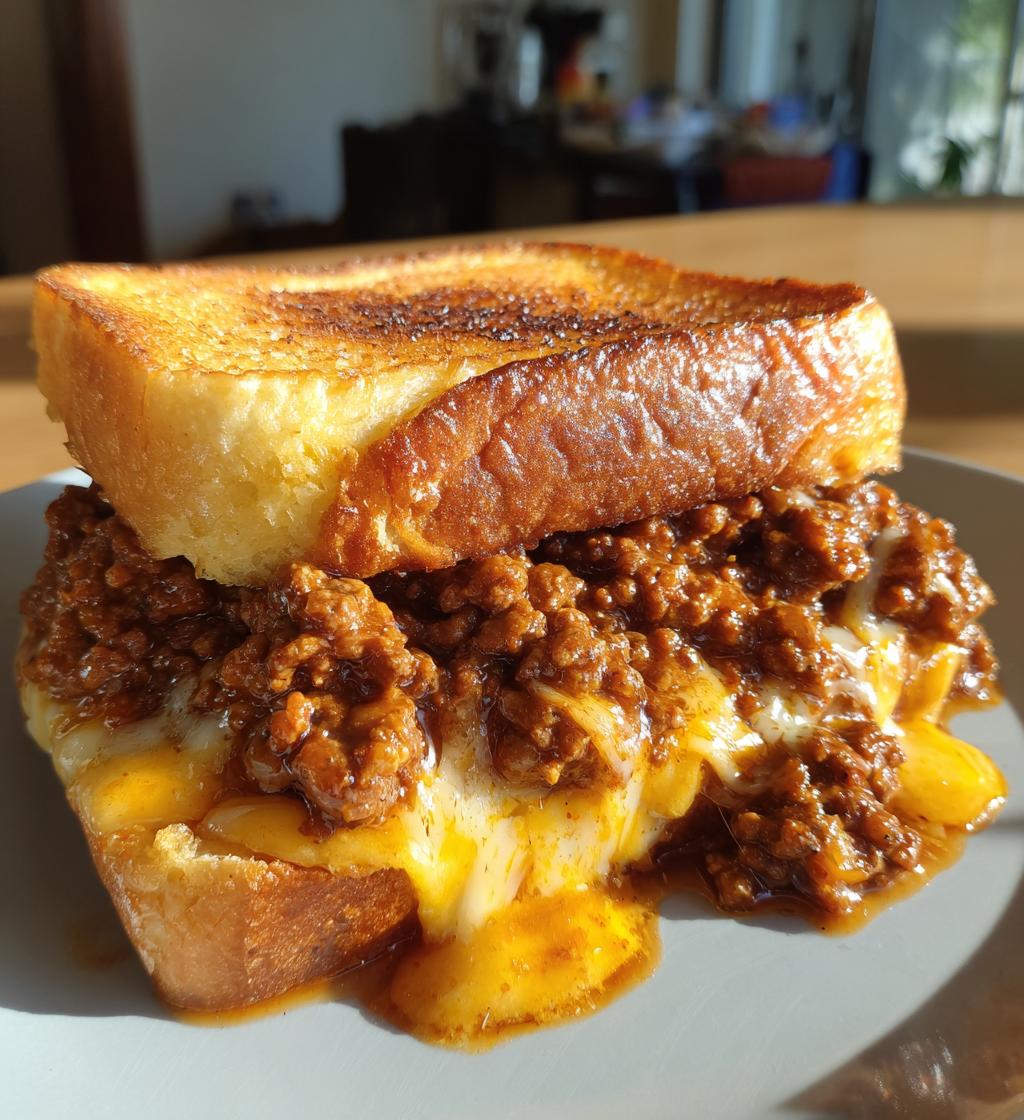 garlic toast sloppy joes