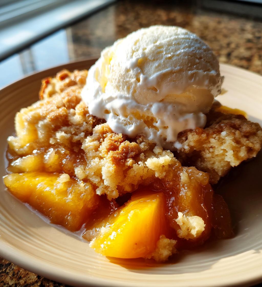 georgia peach cobbler recipe