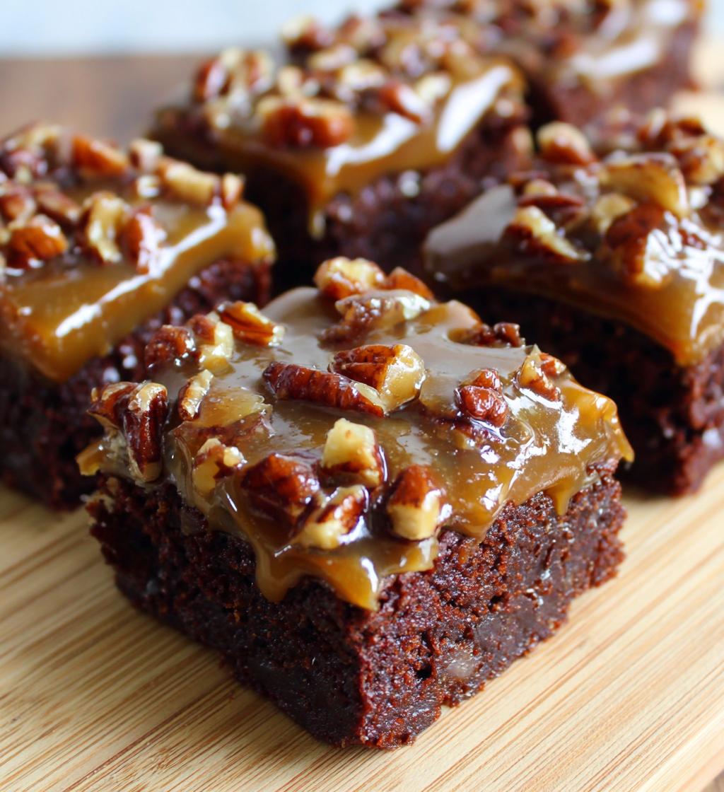 german chocolate brownies