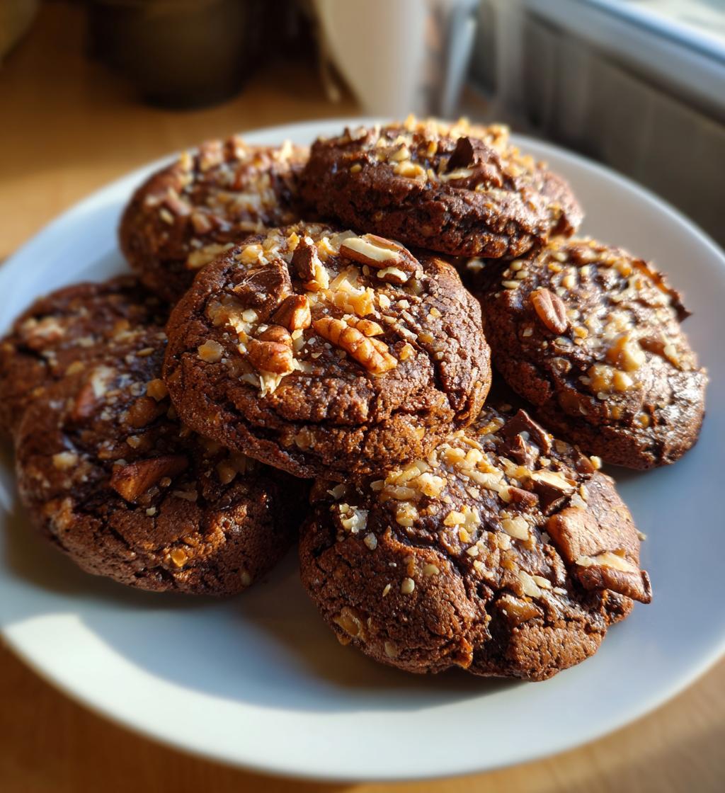 german chocolate cookies