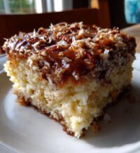 german chocolate poke cake recipe