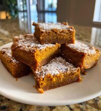 gingerbread cookie bars
