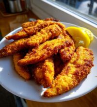 golden fried catfish