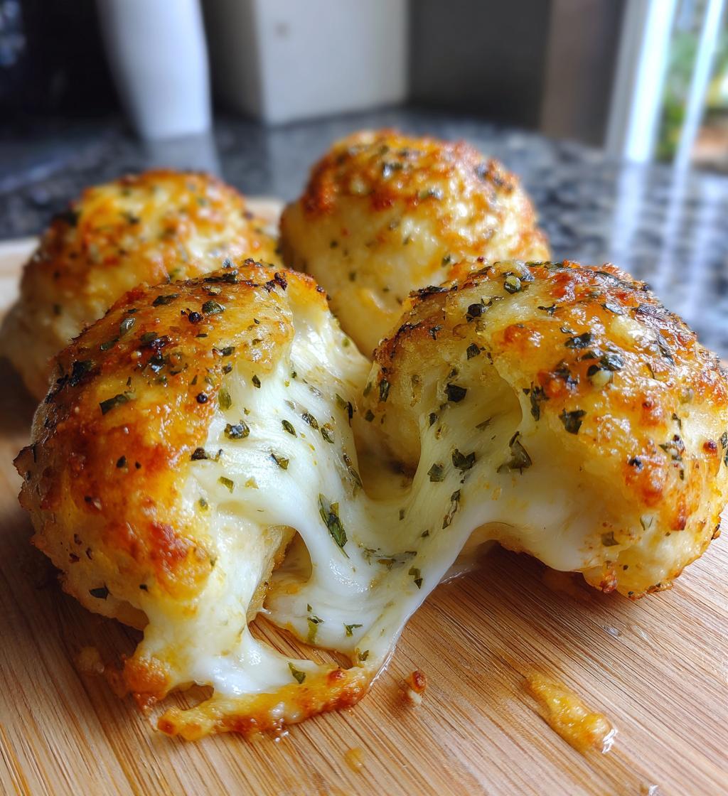 gooey mozzarella biscuit bombs