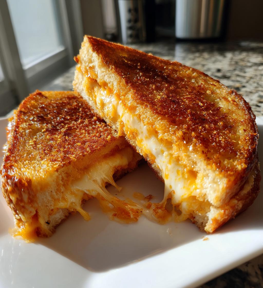 grilled cheese sandwich - detail 1