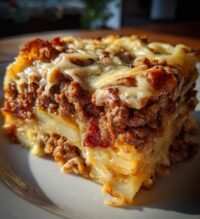 hamburger potato casserole 2
