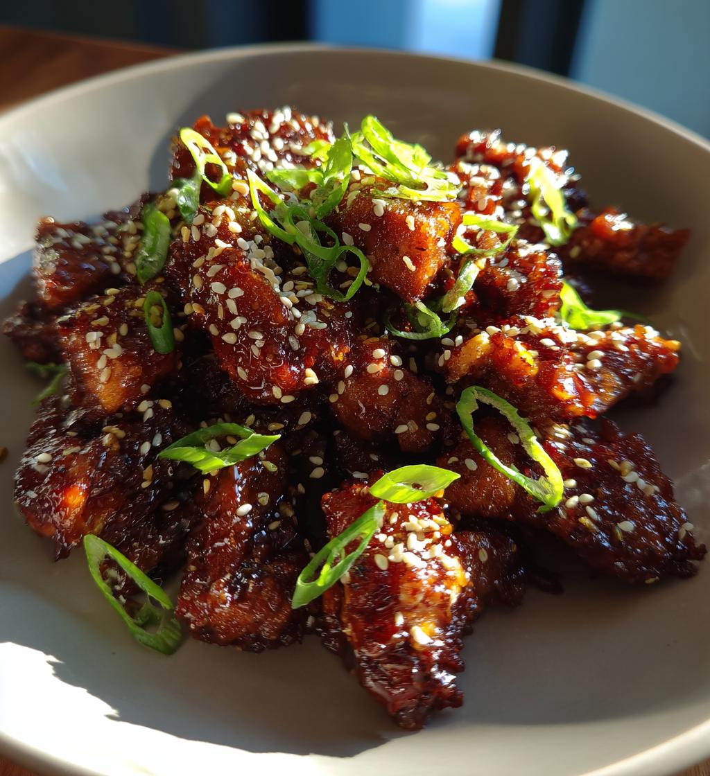 homemade chicken bulgogi