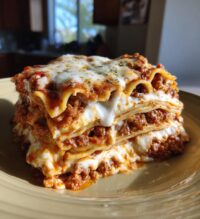 homemade lasagna