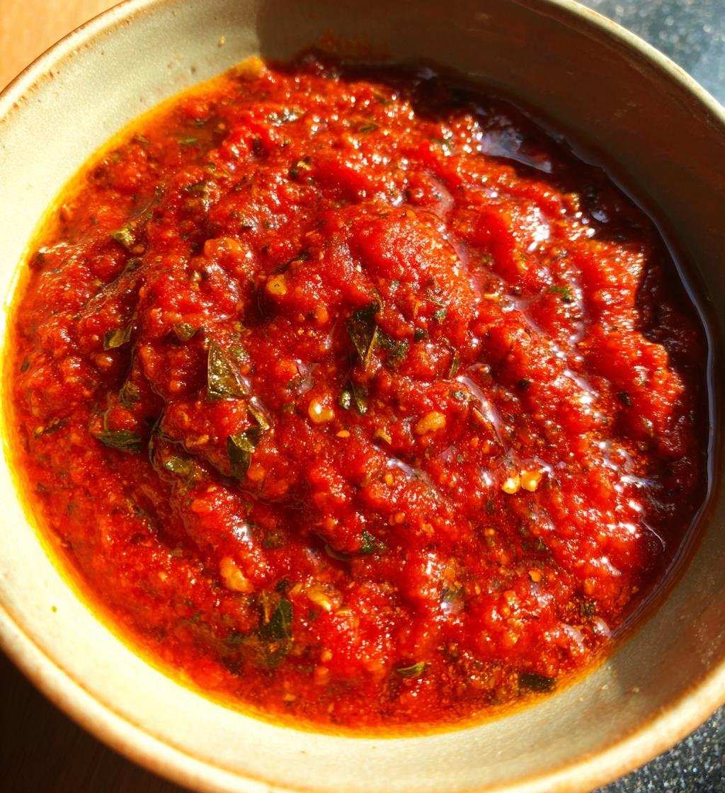 homemade marinara sauce