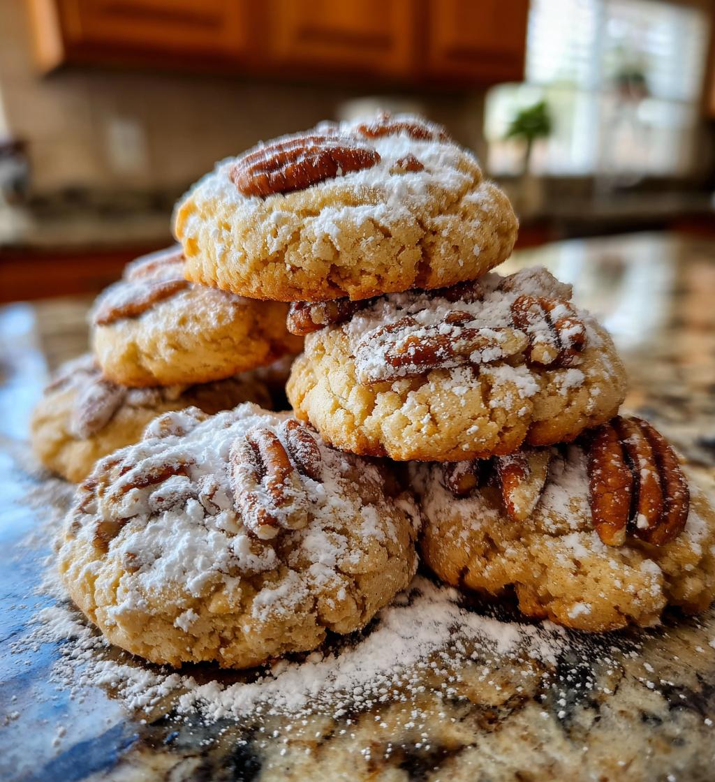 homemade pecan sandies