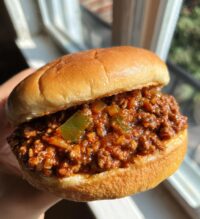 homemade sloppy joes