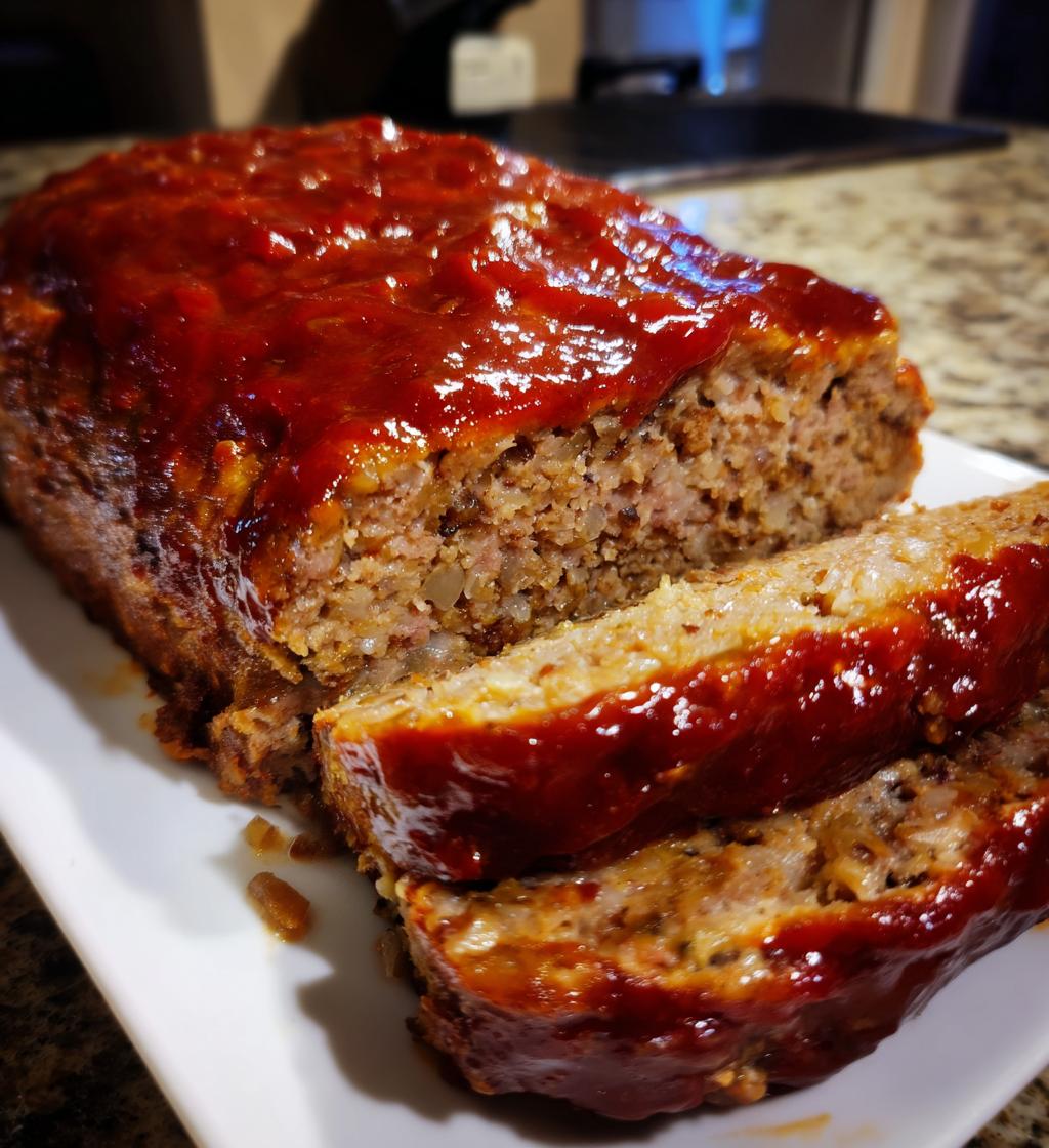homestyle meatloaf inspired by cracker barrel