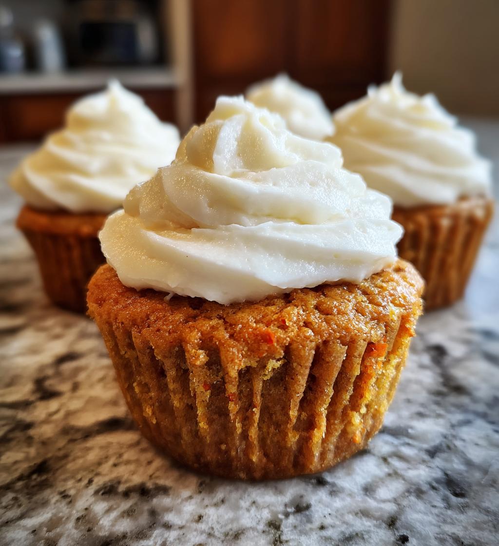impossible pumpkin pie cupcakes - detail 1
