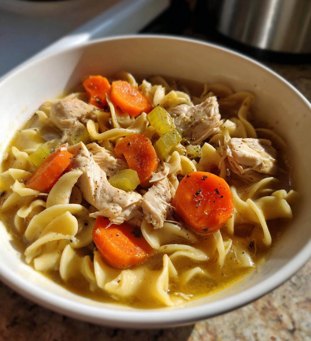 instant pot chicken noodles recipe - detail 1