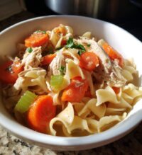 instant pot chicken noodles recipe