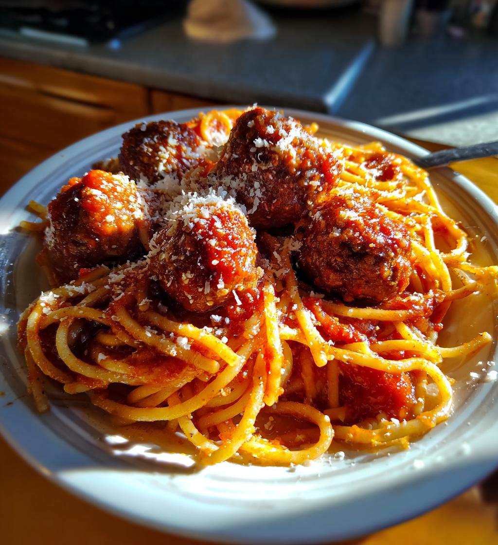 instant pot spaghetti and meatballs