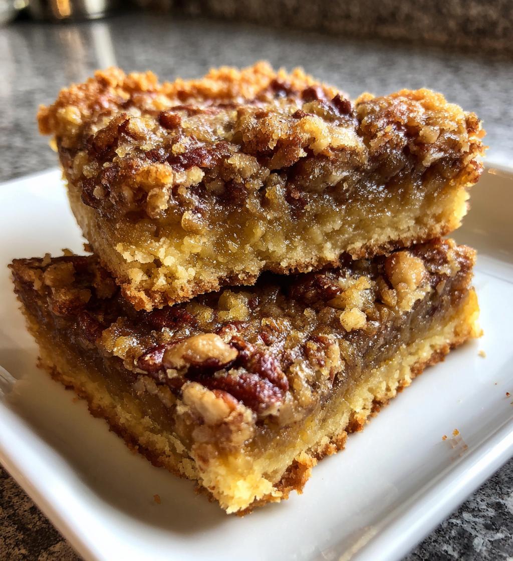 irresistible pecan pie bars