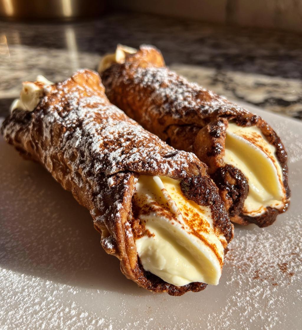 italian cream stuffed cannoncini