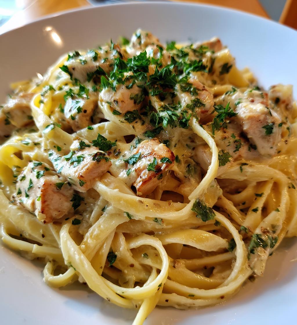 italian creamy chicken pasta
