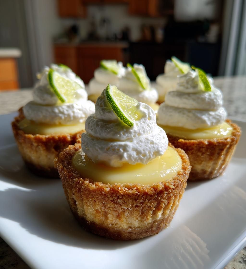 key lime pie mini dessert - detail 1