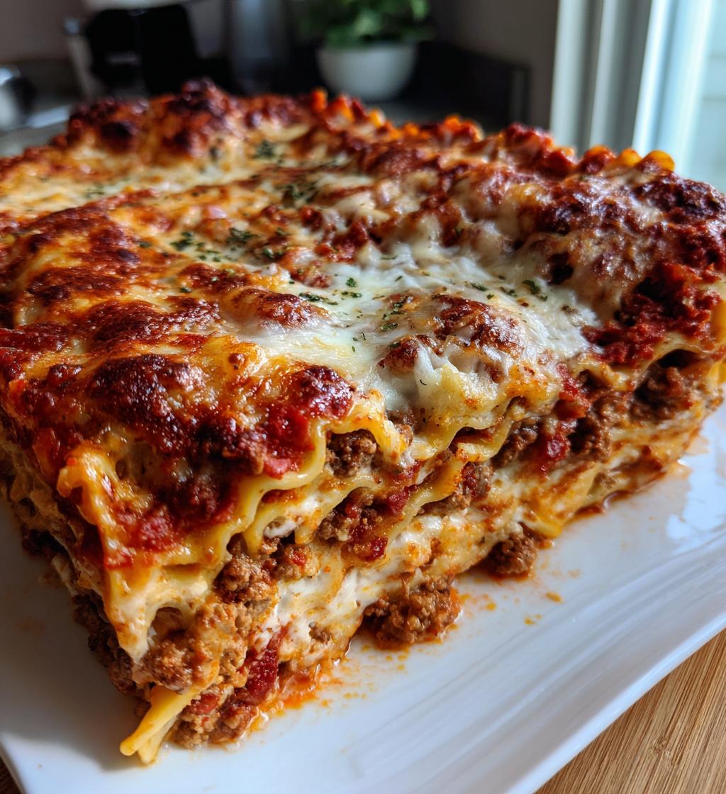 lasagna casserole - detail 1