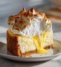 lemon meringue cheesecake